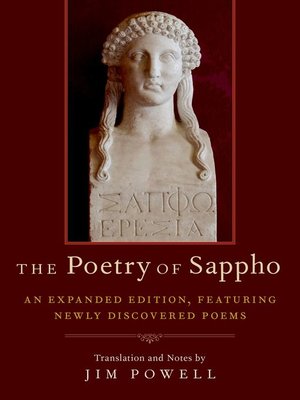 cover image of The Poetry of Sappho
